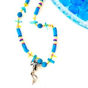 Handmade Scuba Deep Diver Snorkeler Necklace